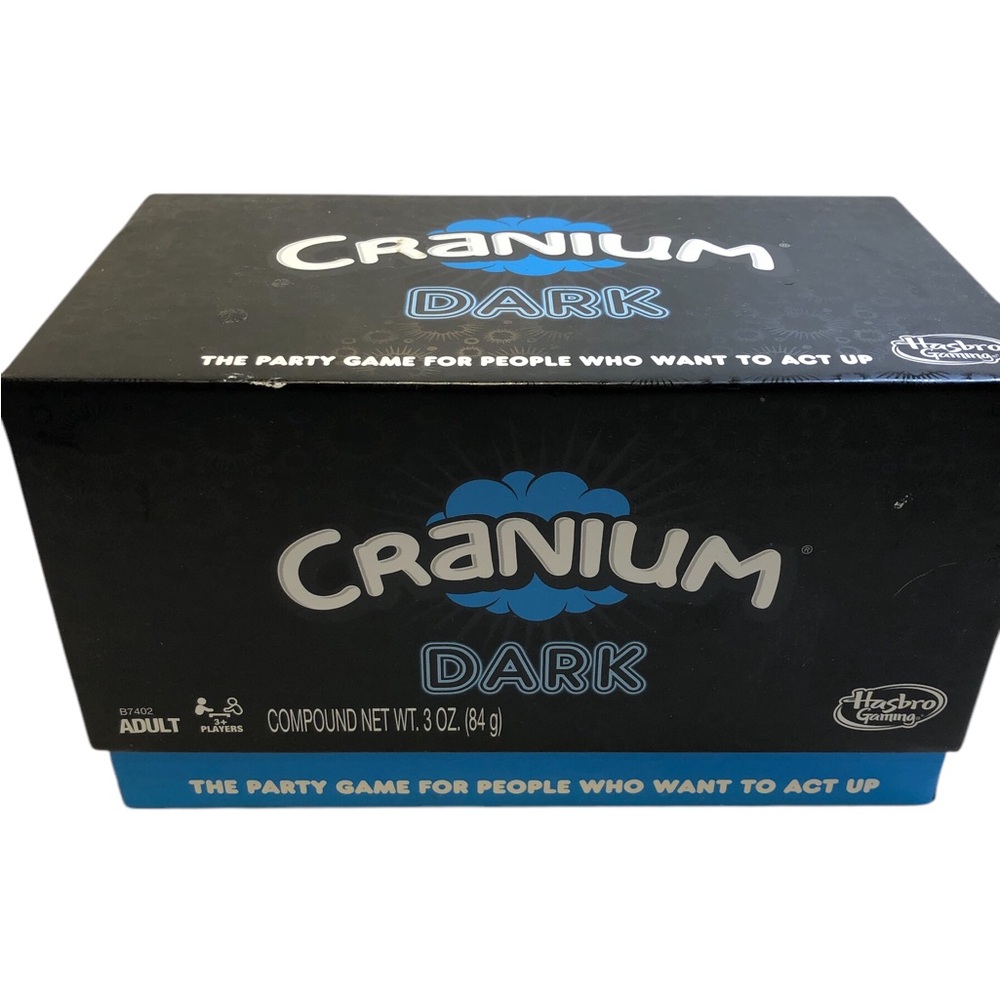 Cranium Dark Card Game - Adult Game - 3+ Players (Hasbro Games Brand) no dough